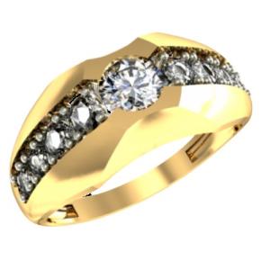 Кольцо из золота 01-116489