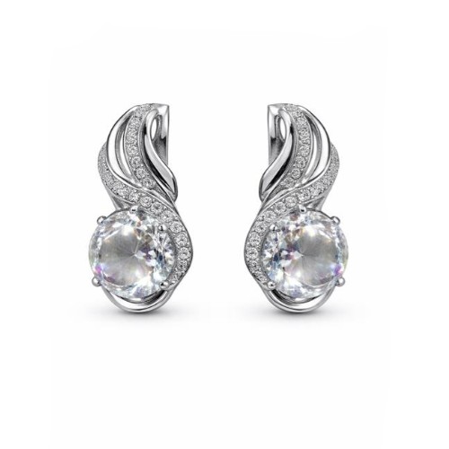 Серьги из серебра 2000-0547_krist-704