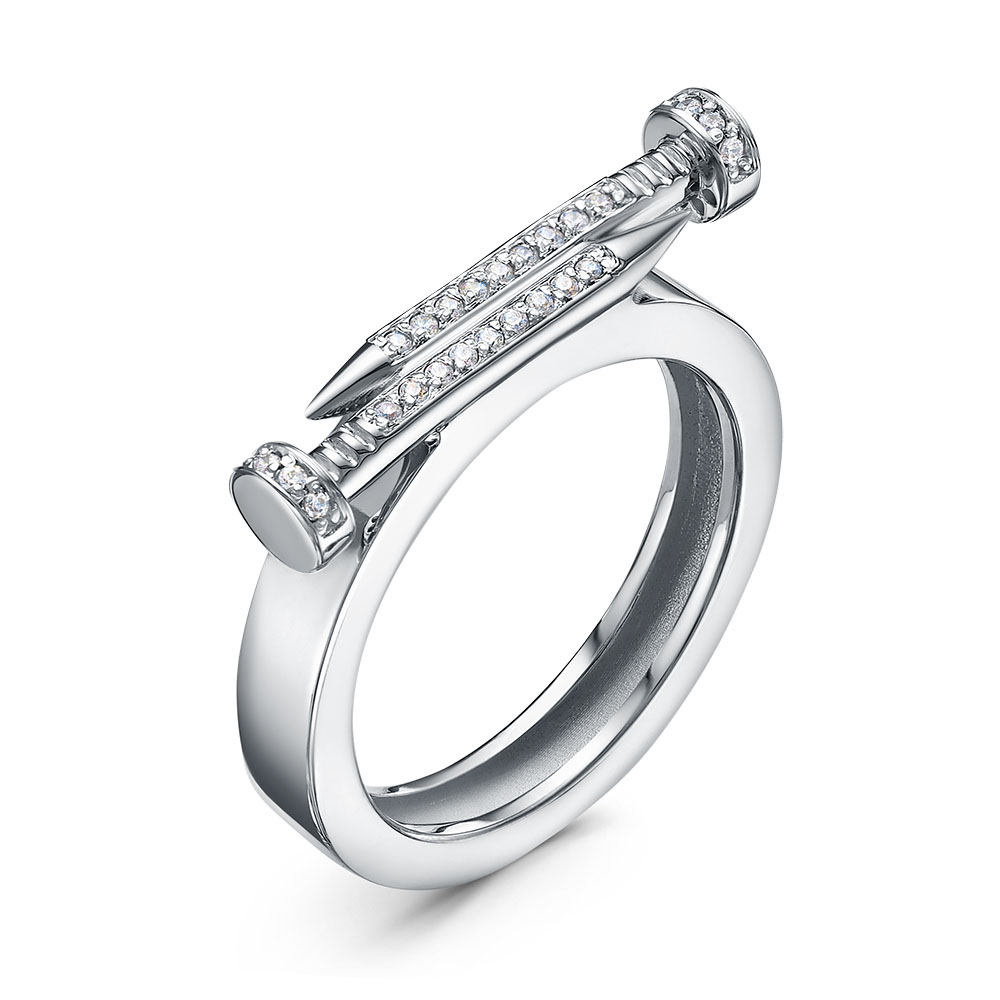 Кольцо из серебра с110360