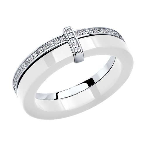 Кольцо из серебра 94011654