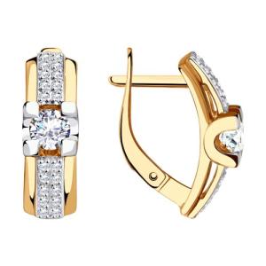 Серьги из золота 028837