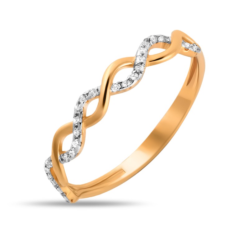 Кольцо из золота 01-115004