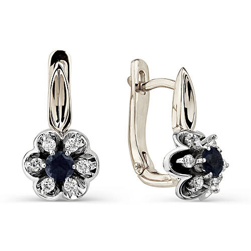 Серьги из золота С1854-222