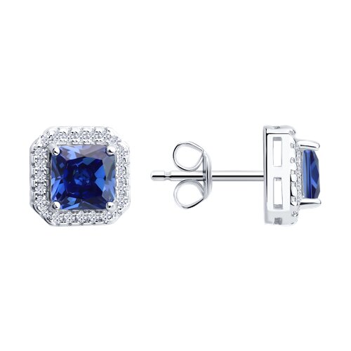 Серьги из серебра 94027155-91