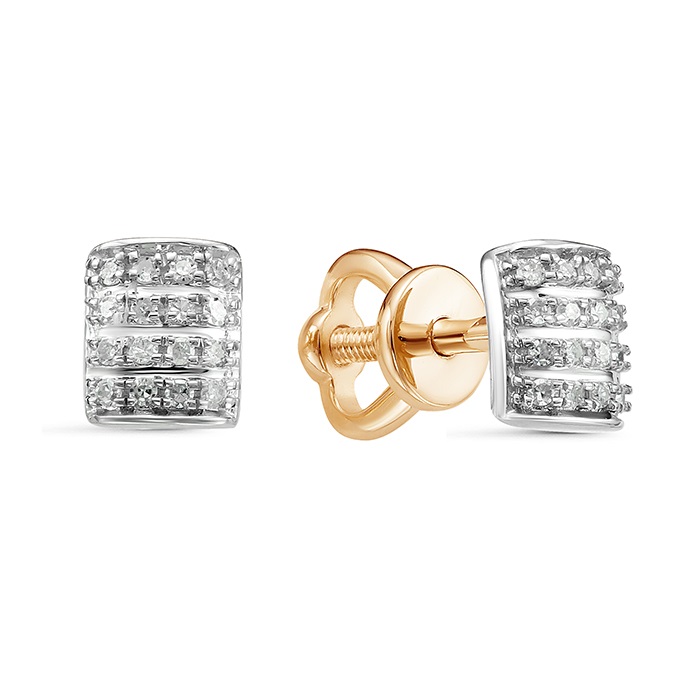 Пусеты из золота С0763-120