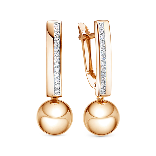 Серьги из золота 10-20383_f-201