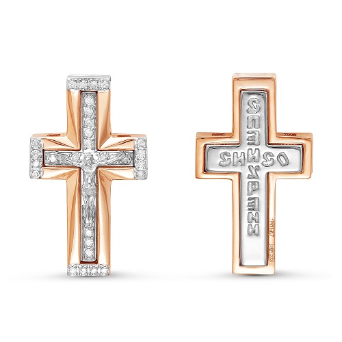 Крест из золота 11-0428