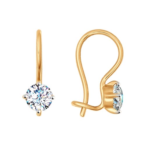 Серьги из золота 026946