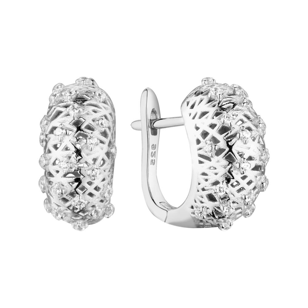 Серьги из серебра FA-E02318-X-W-X-X-W
