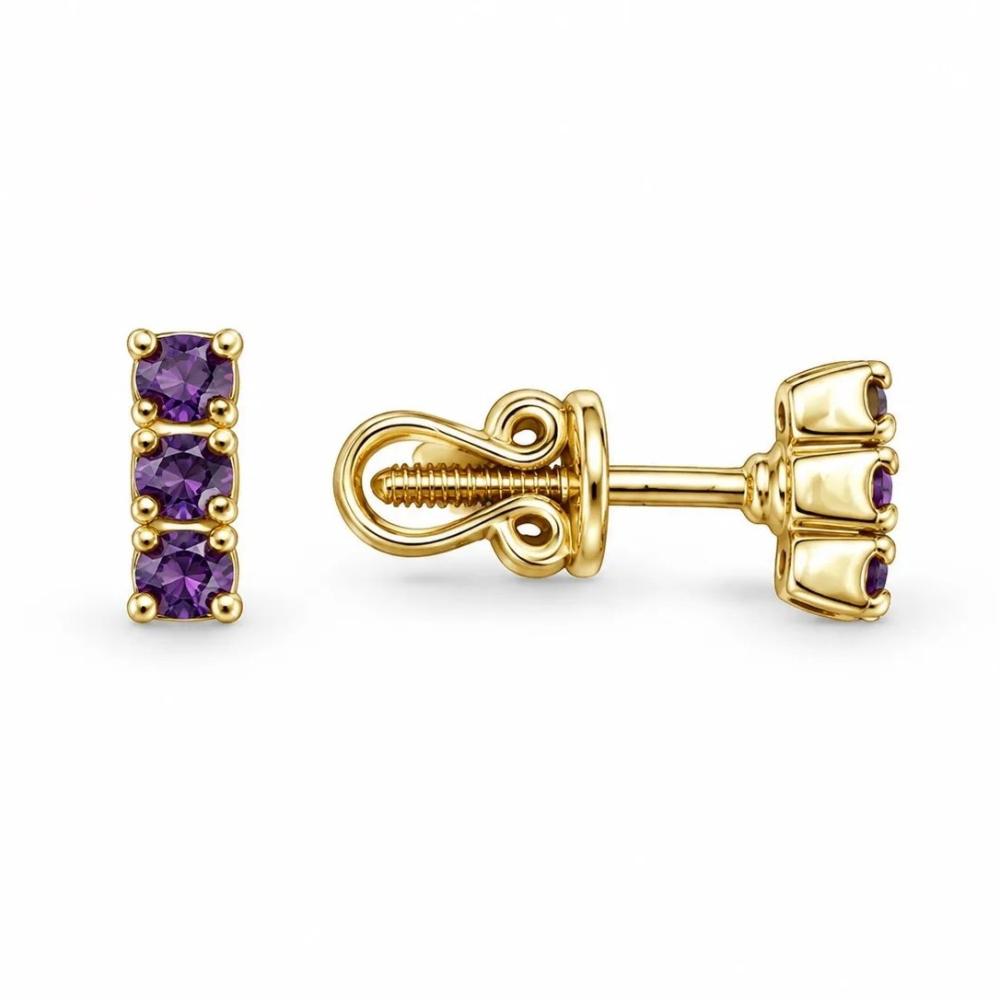 Серьги из золота 27-1-AA-E-000225