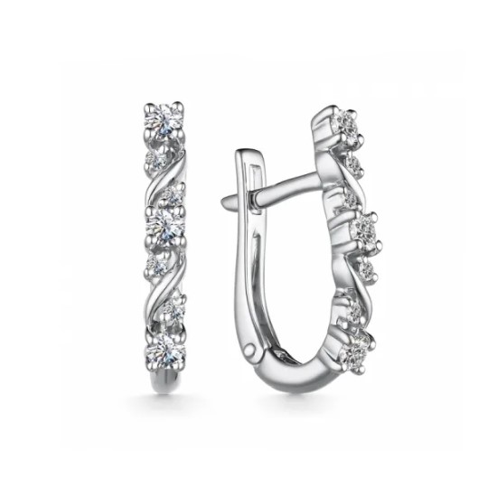 Серьги из золота 25213-200