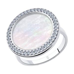 Кольцо из серебра 94013021