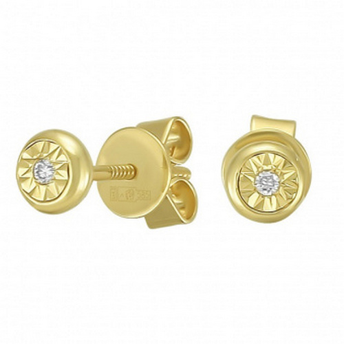 Серьги из золота E101-E45085Y