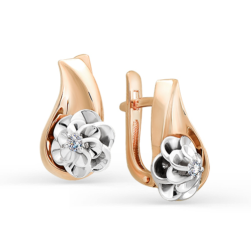 Серьги из золота 2-106-694