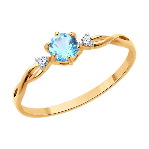 Кольцо из золота 716346