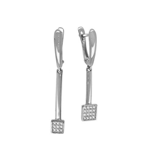 Серьги из серебра с1468