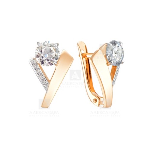 Серьги из золота кл3021а-62
