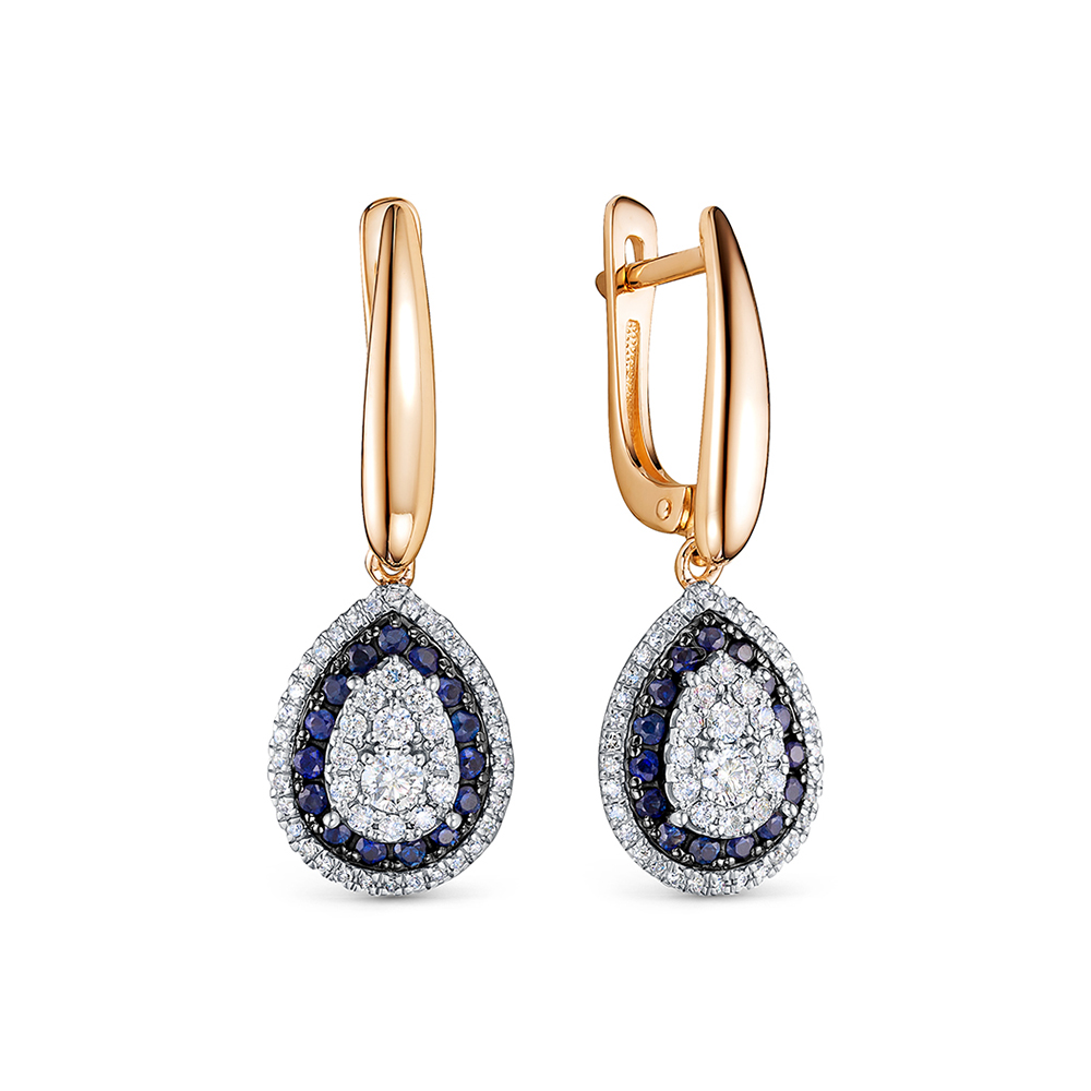 Серьги из золота 22536-156-106-00