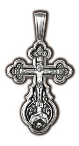 Крест из серебра 473-18209