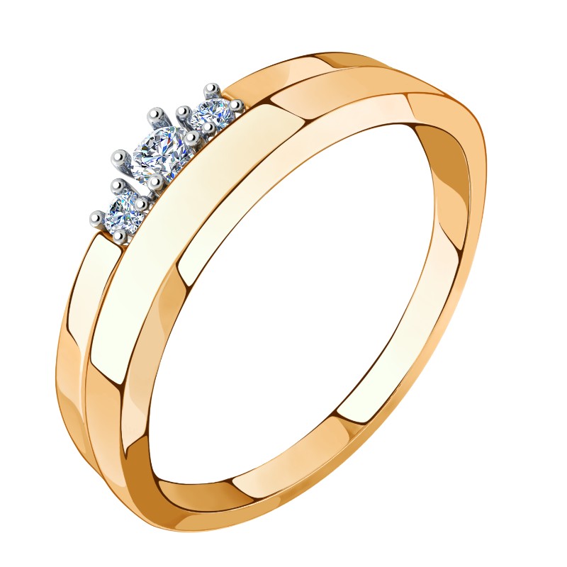 Кольцо из золота 01-118086