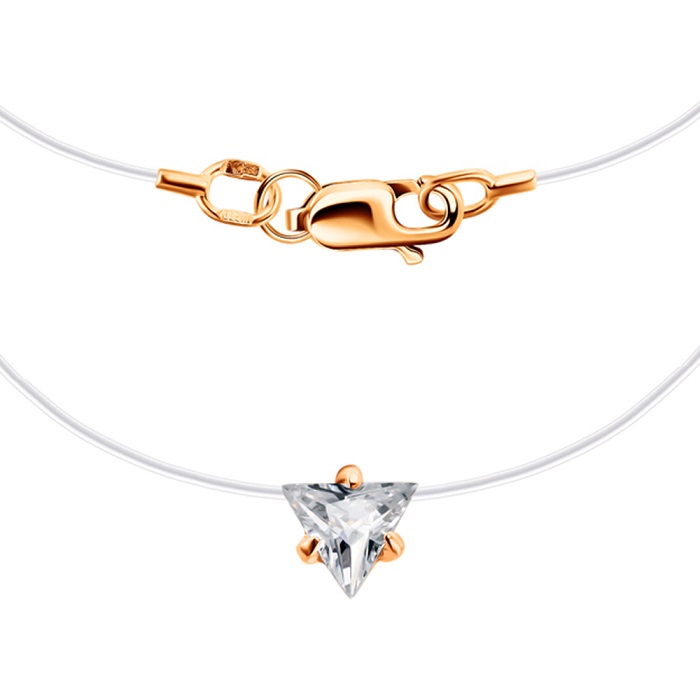 Подвеска из золота ПдТрЛ01/бцФ/з585