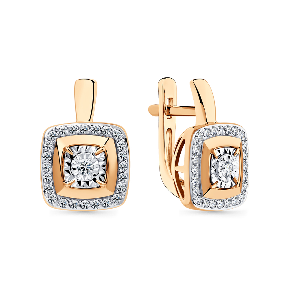 Серьги из золота 2-409124-00-00