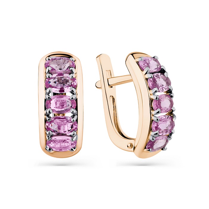 Серьги из золота 2-107293-00-47