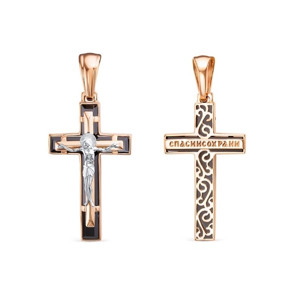 Крест из золота 080002