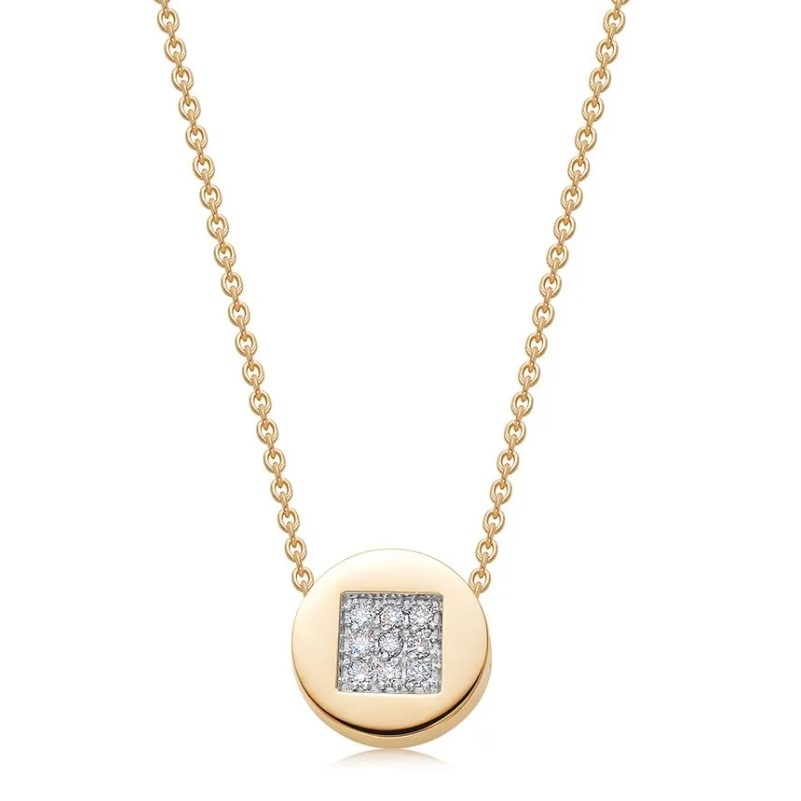 Колье из золота 8-653-10