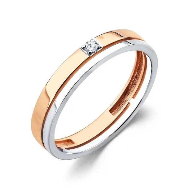 Кольцо из золота 1-129-40