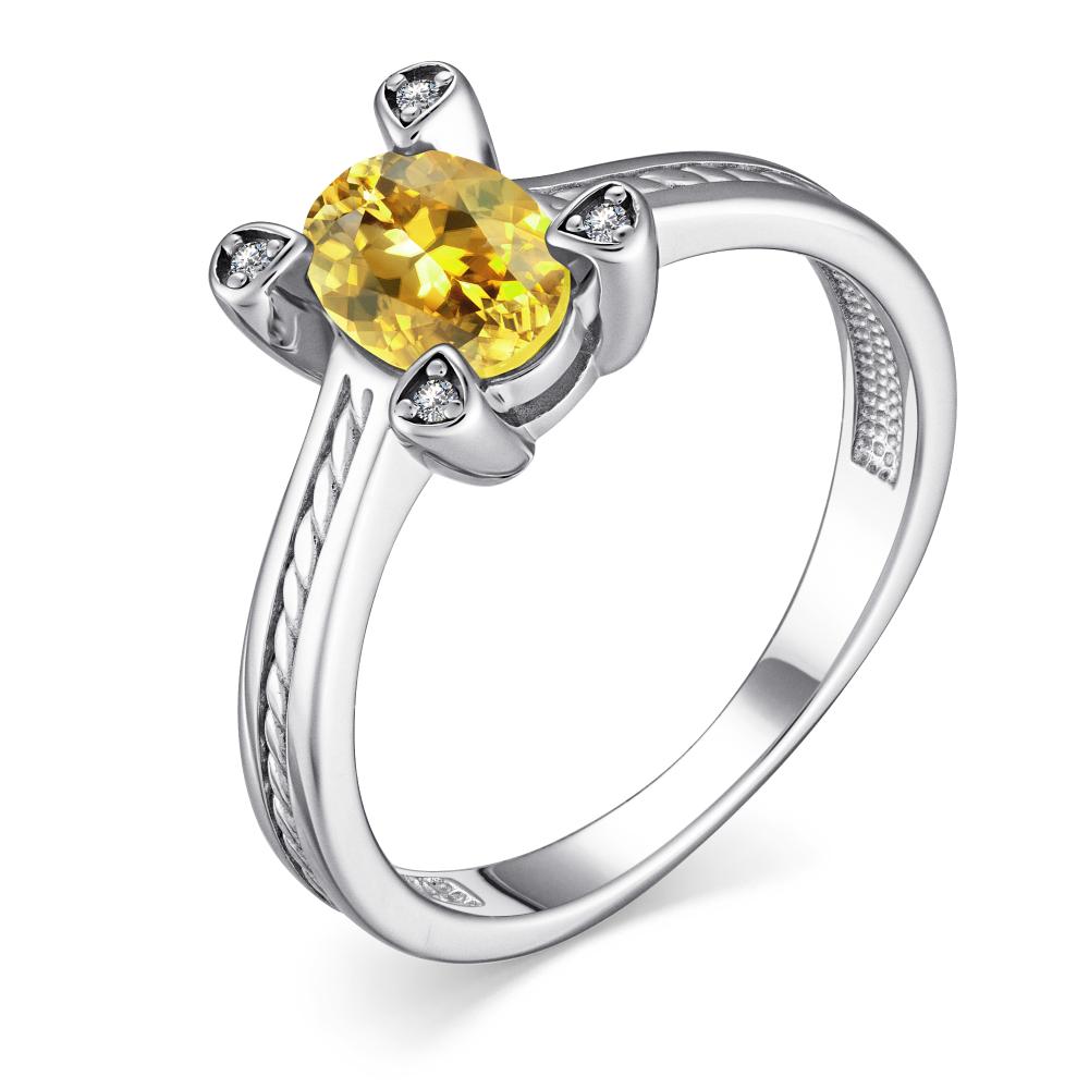 Кольцо из серебра 01-4003/00ЦТ-00