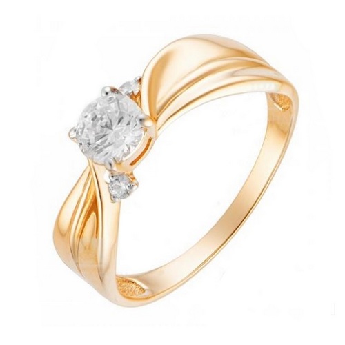 Кольцо из золота кл3707-62