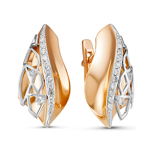 Серьги из золота 02-3053