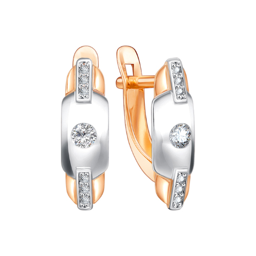 Серьги из золота 52-0017