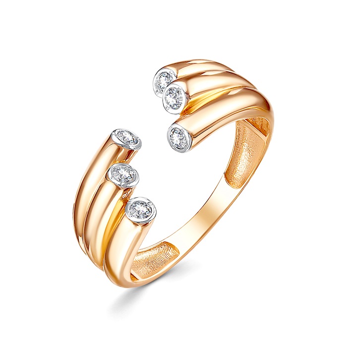 Кольцо из золота 1-4434