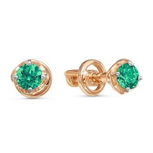 Серьги из золота БР350721
