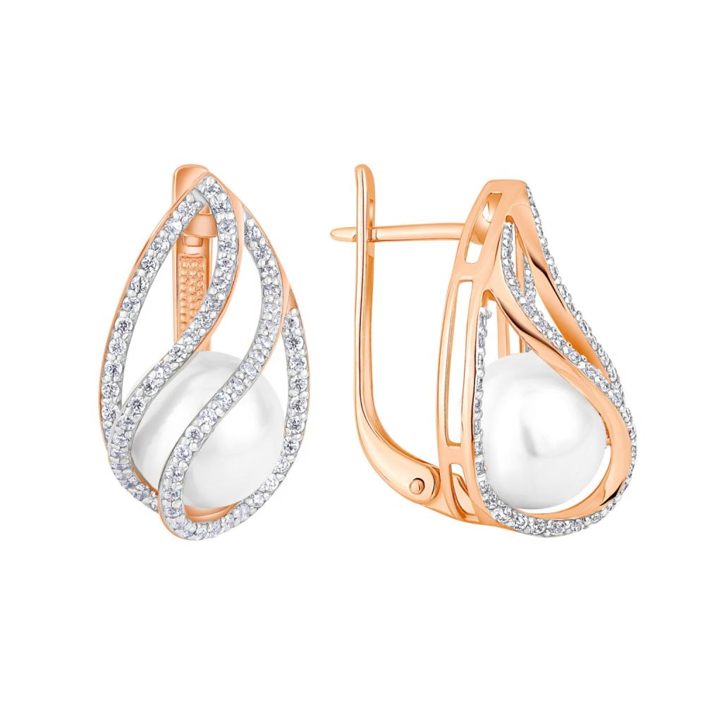 Серьги из золота 290-1-1367Р