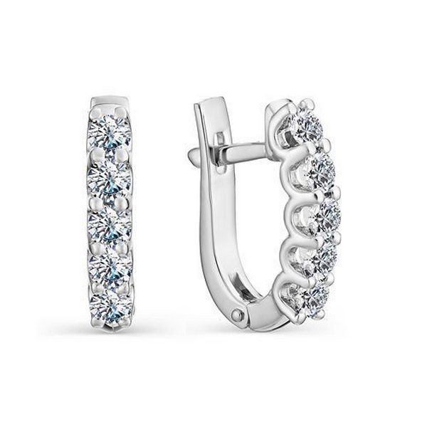 Серьги из золота 2-226-20