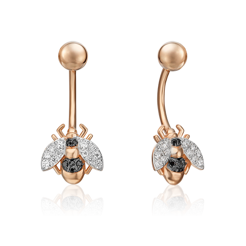 Пирсинг из золота 06-3303-00-403-1110-03