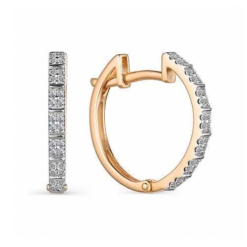 Серьги из золота 23989-100