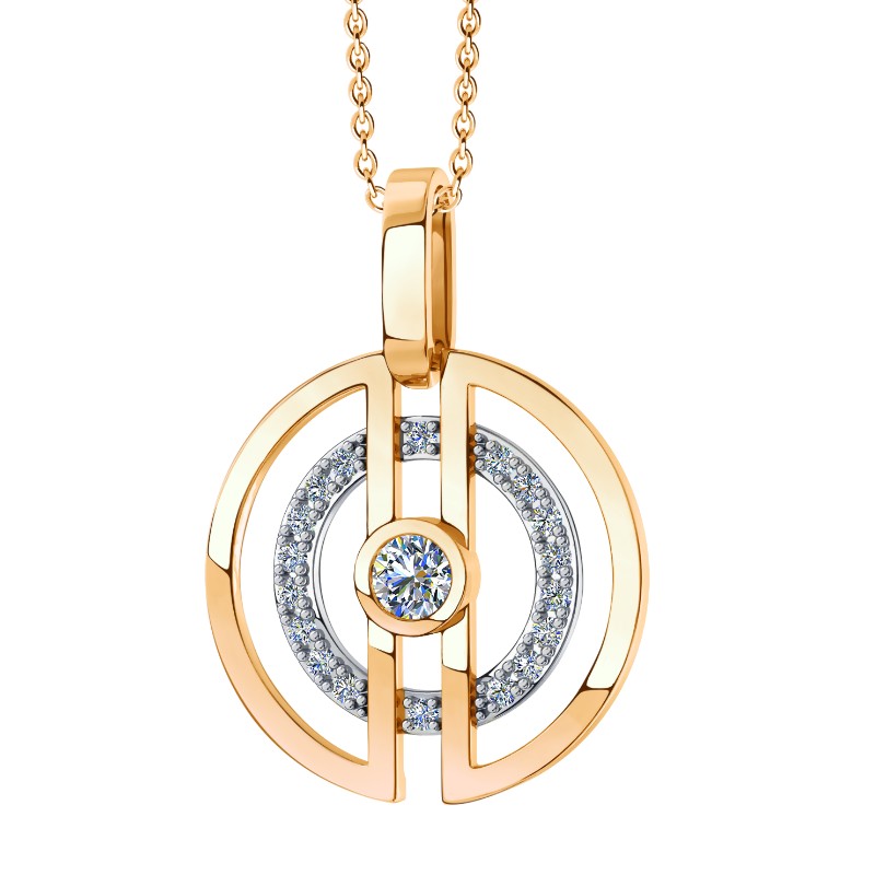 Подвеска из золота 01-317937 