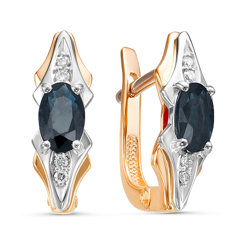 Серьги из золота 02-3454/2