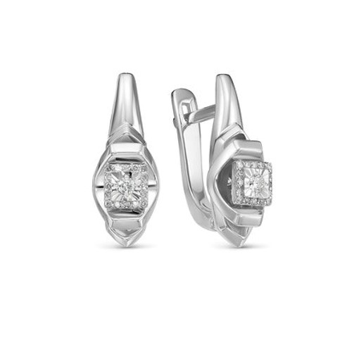 Серьги из золота БР121524рб