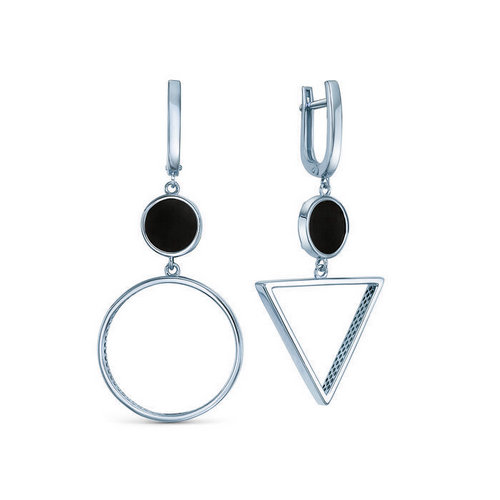 Серьги из серебра с120131