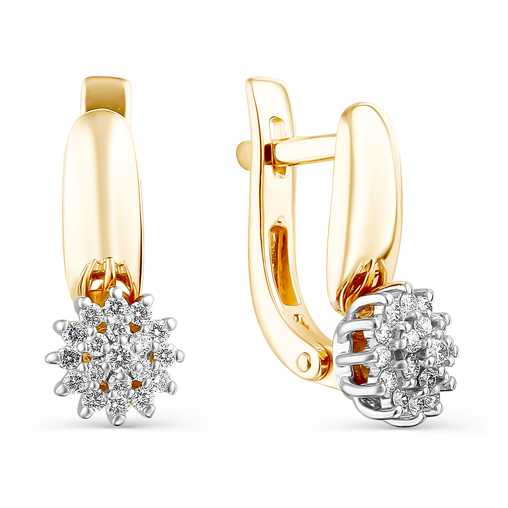 Серьги из золота С-148-01