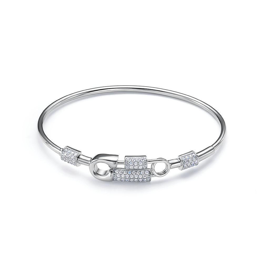 Браслет из серебра с070031