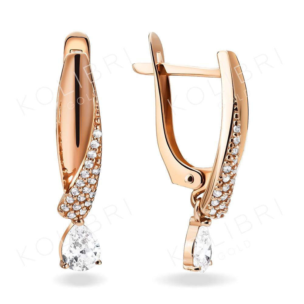 Серьги из золота 14-00-0001-26177