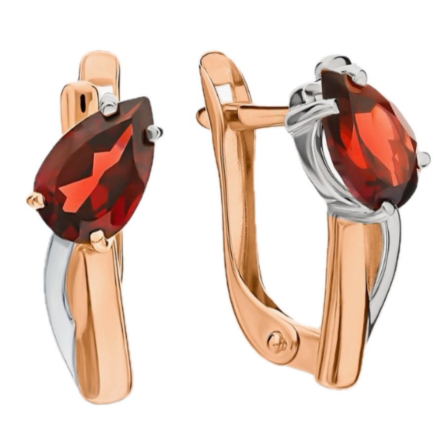 Серьги из золота 200-1544_gr-005