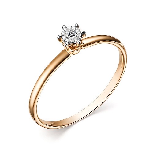 Кольцо из золота 15029-100