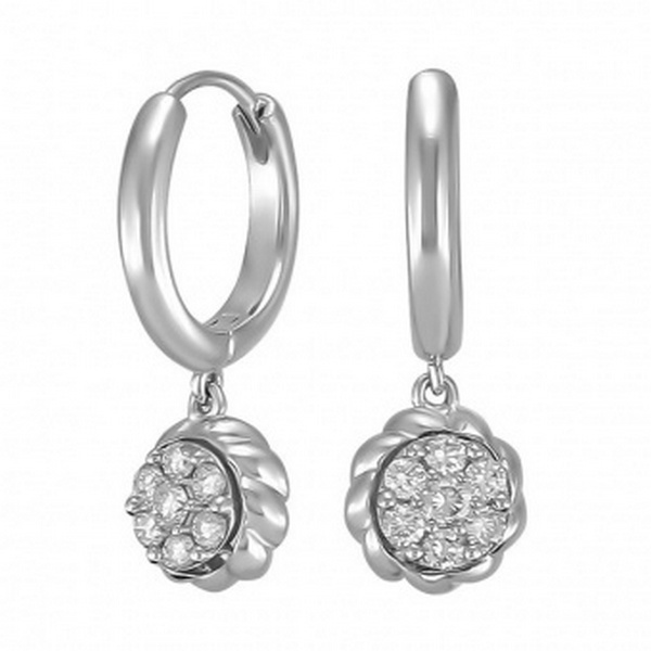 Серьги из золота E101-E43586W